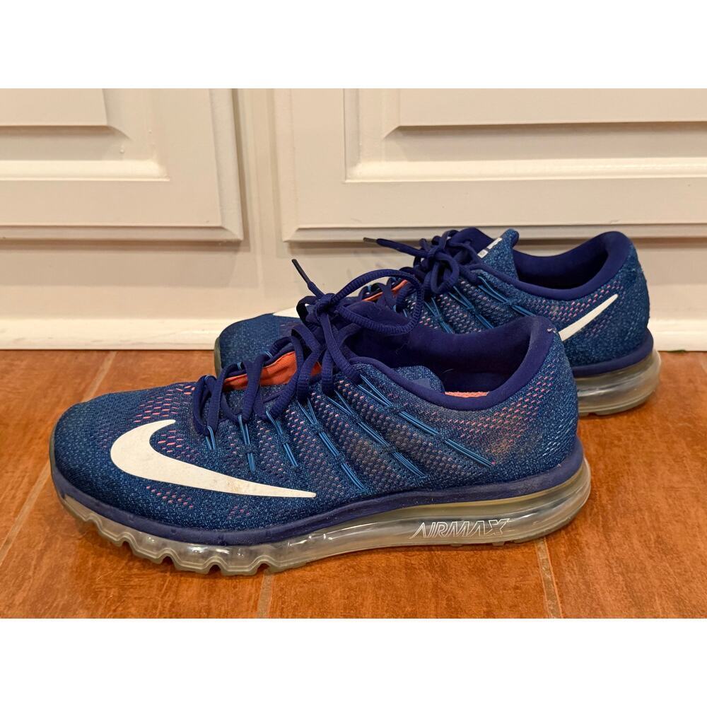 Nike Air Max 2016 Blue Mens Size 11.5 - Picture 8 of 10